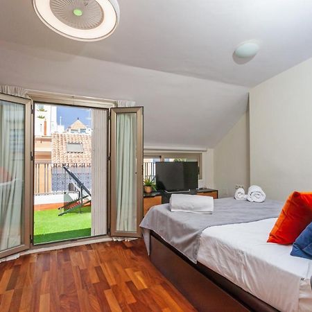 Ferienwohnung Precioso Atico Con Terraza Centro Historico Málaga Exterior foto